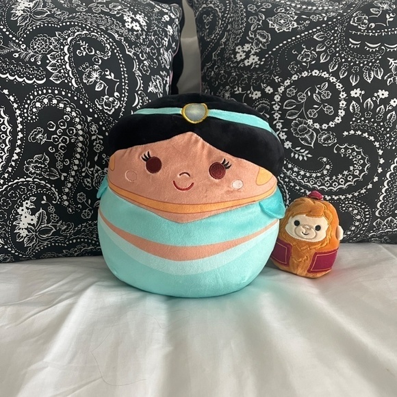 DISNEY JASMINE and ABU 10" Squishmallows - Picture 1 of 3